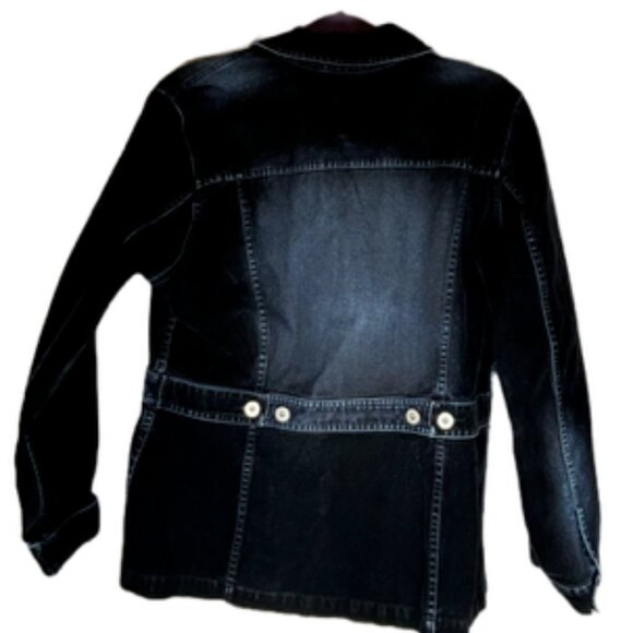 Liz Claiborne Size Large distressed jacket - Picture 2 of 7